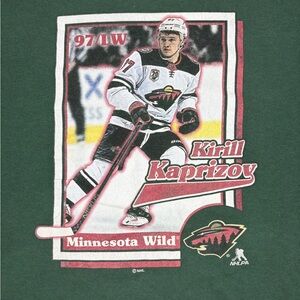 Minnesota Wild Kirill Kaprizov T-Shirt

Size 3XL